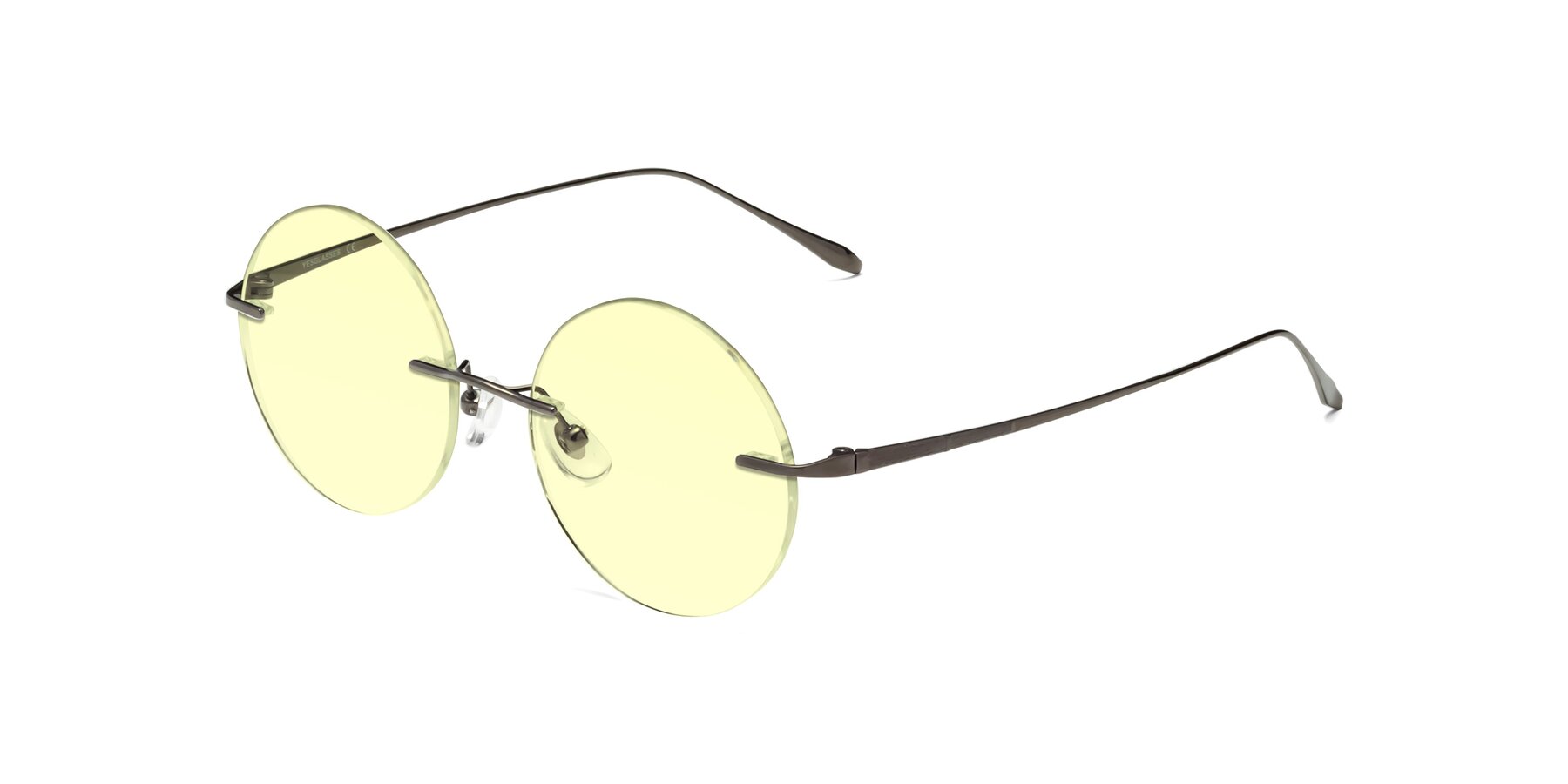 Angle of Sunrise in Gunmetal with Light Yellow Tinted Lenses