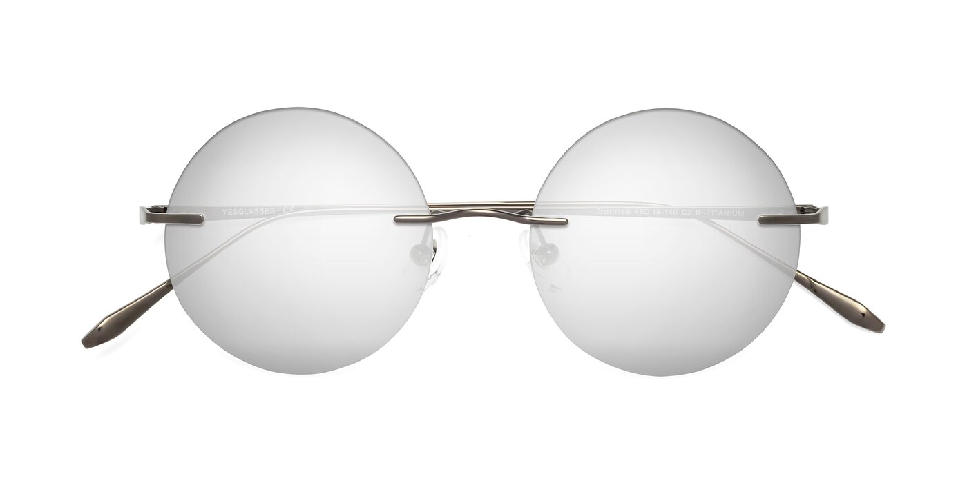Sunrise - Gunmetal Flash Mirrored Sunglasses