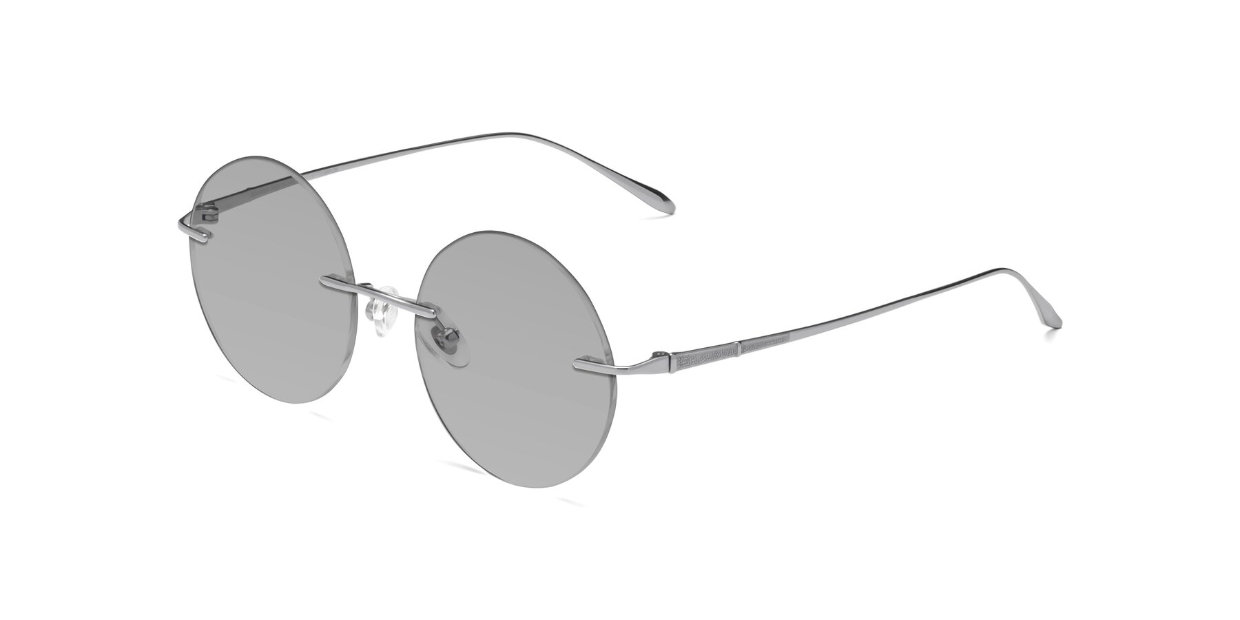 Angle of Sunrise in Silver with Light Gray Tinted Lenses
