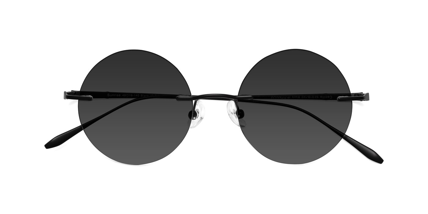 Sunrise - Black Tinted Sunglasses