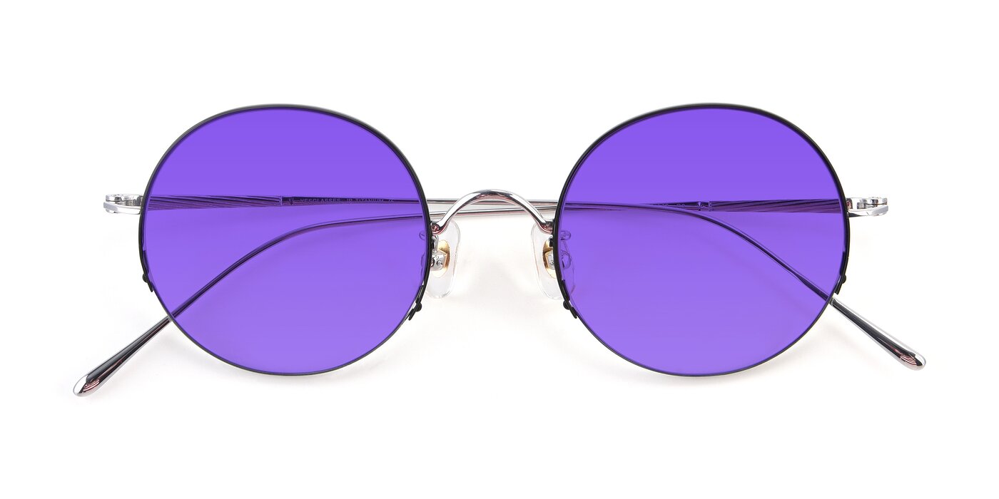 Harry - Black/Silver Tinted Sunglasses