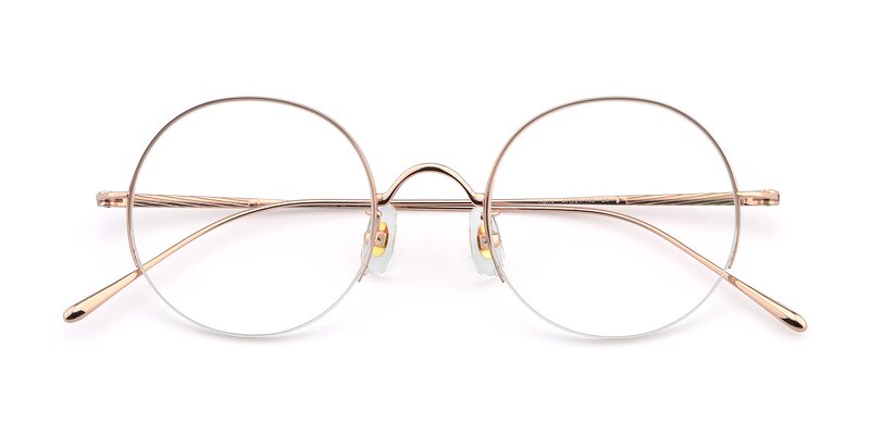 Harry - Rose Gold Eyeglasses