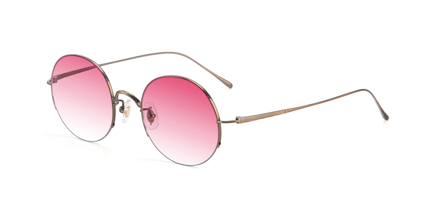 Angle of Harry in Bronze with Pink Gradient Lenses