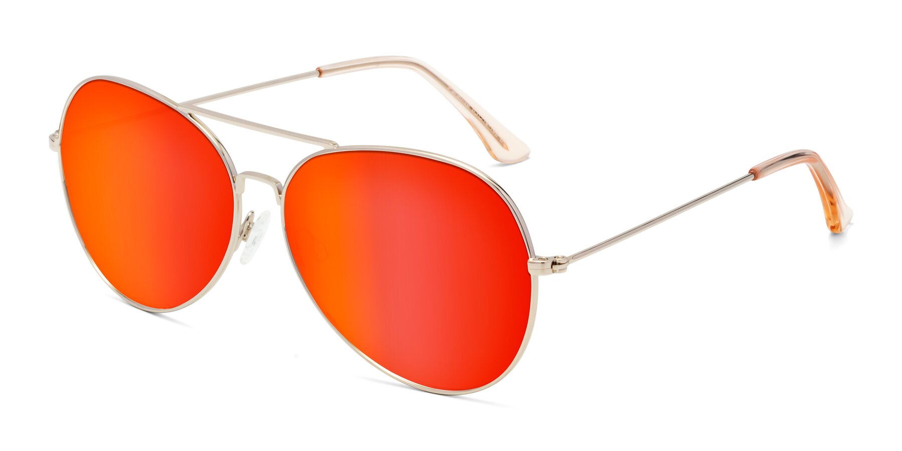 Angle of Paradise in Gold with Red Gold Mirrored Lenses