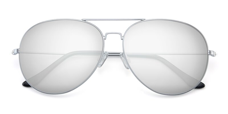 Paradise - Silver Flash Mirrored Sunglasses