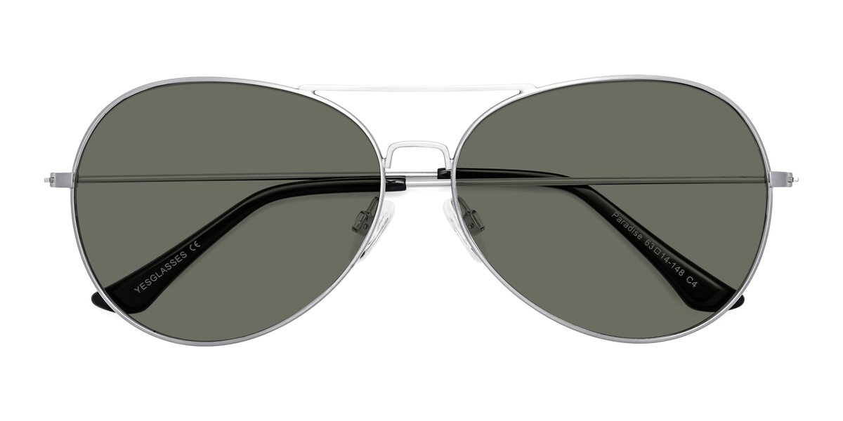 Paradise - Silver Polarized Sunglasses