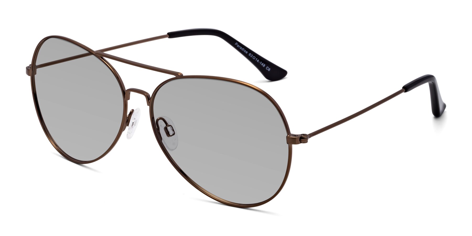 Angle of Paradise in Copper with Light Gray Tinted Lenses