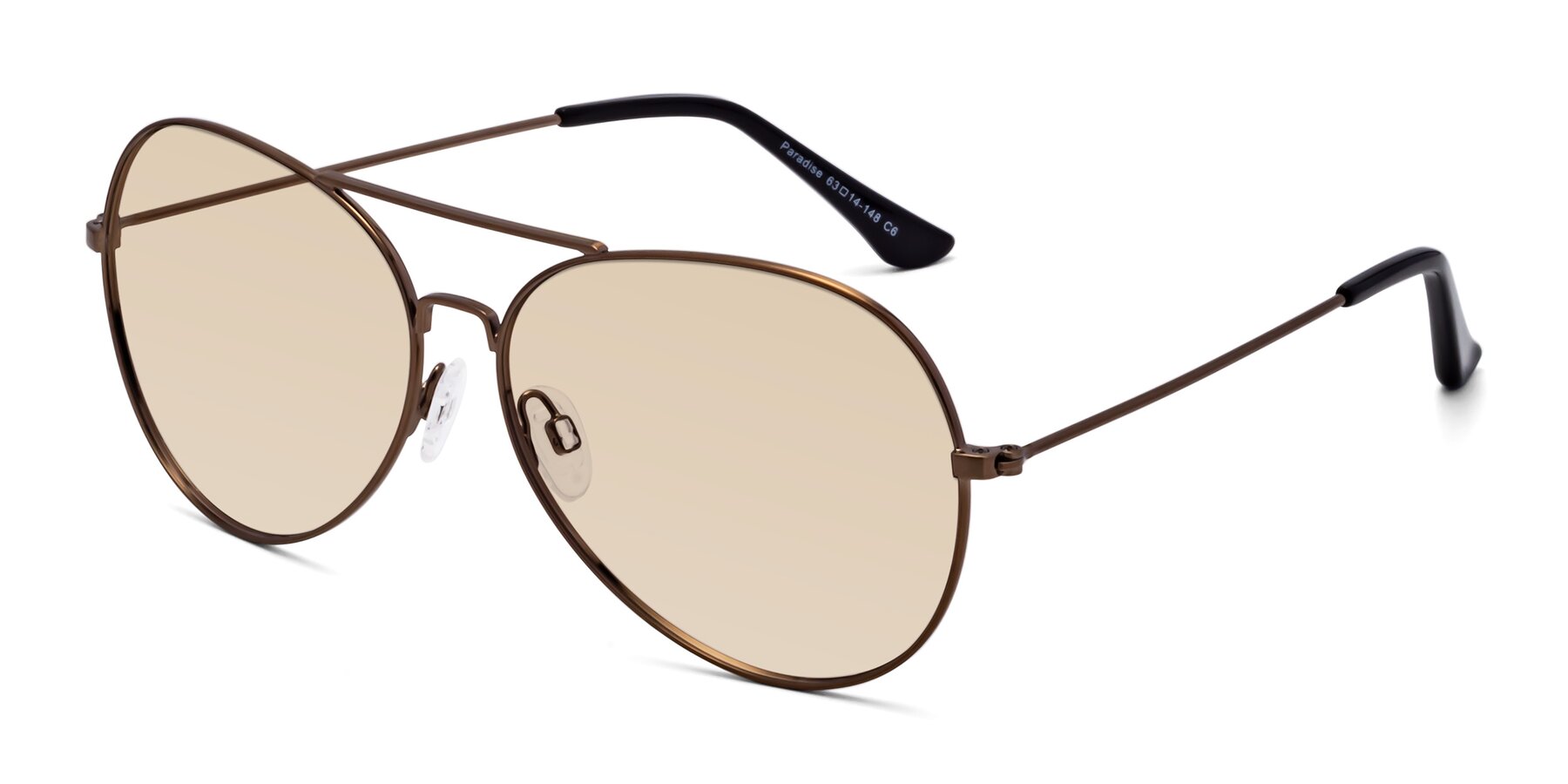 Angle of Paradise in Copper with Light Brown Tinted Lenses