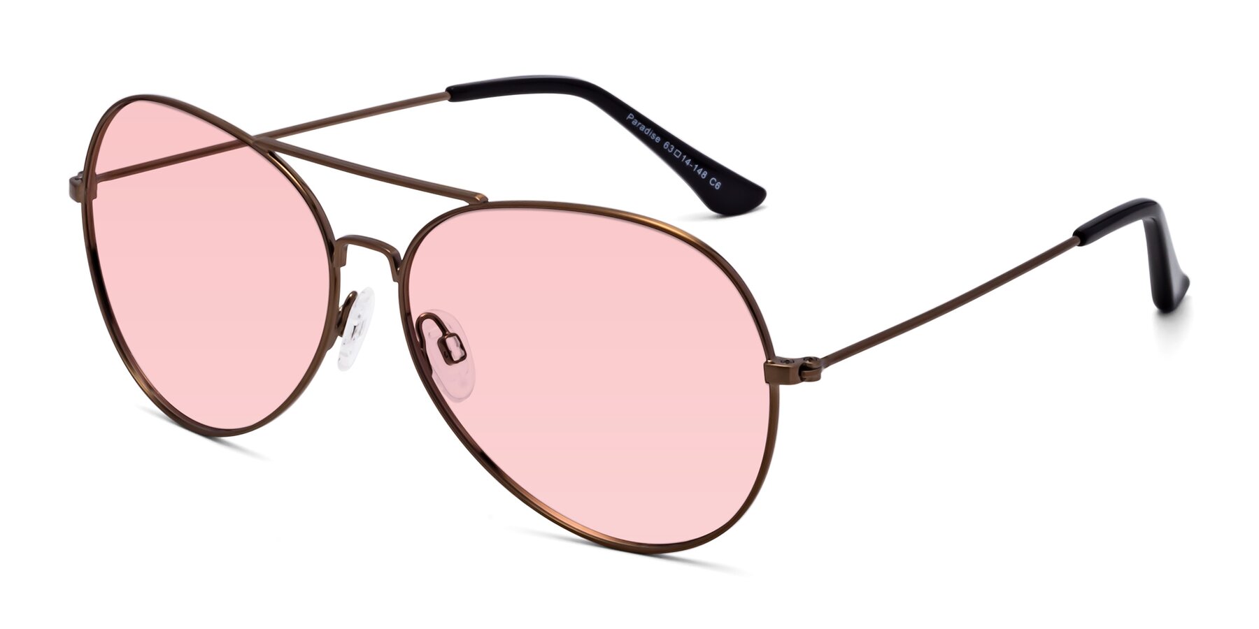 Angle of Paradise in Copper with Light Garnet Tinted Lenses