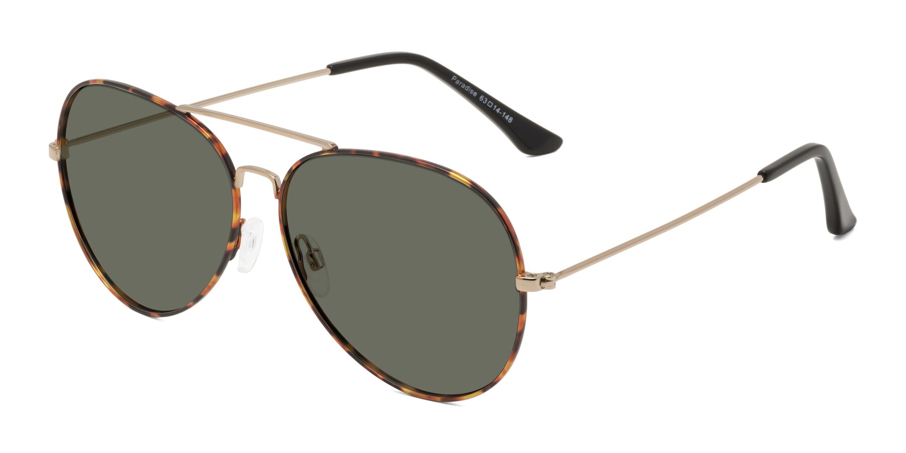 Angle of Paradise in Tortoise with Gray Polarized Lenses
