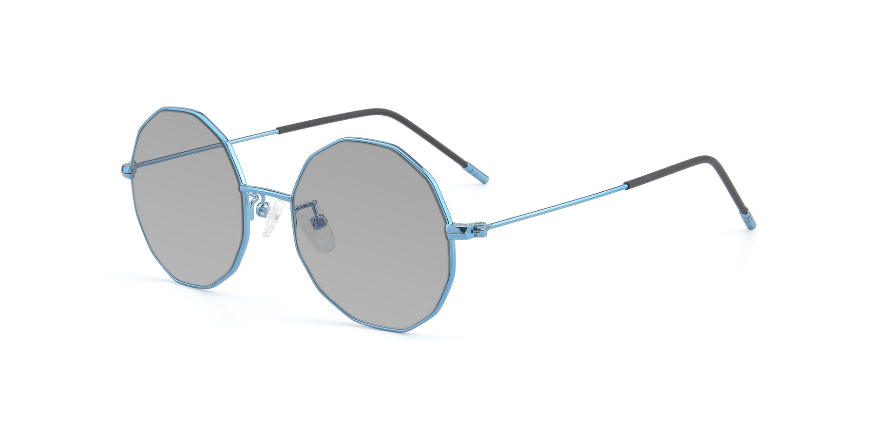 Angle of Dreamer in Blue with Light Gray Tinted Lenses