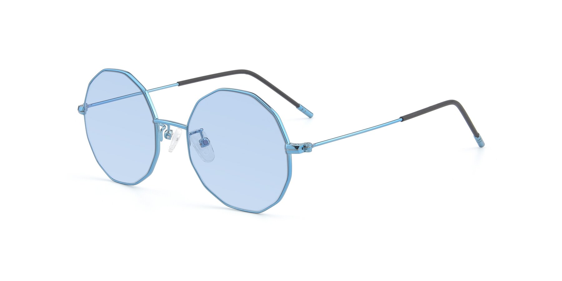 Angle of Dreamer in Blue with Light Blue Tinted Lenses
