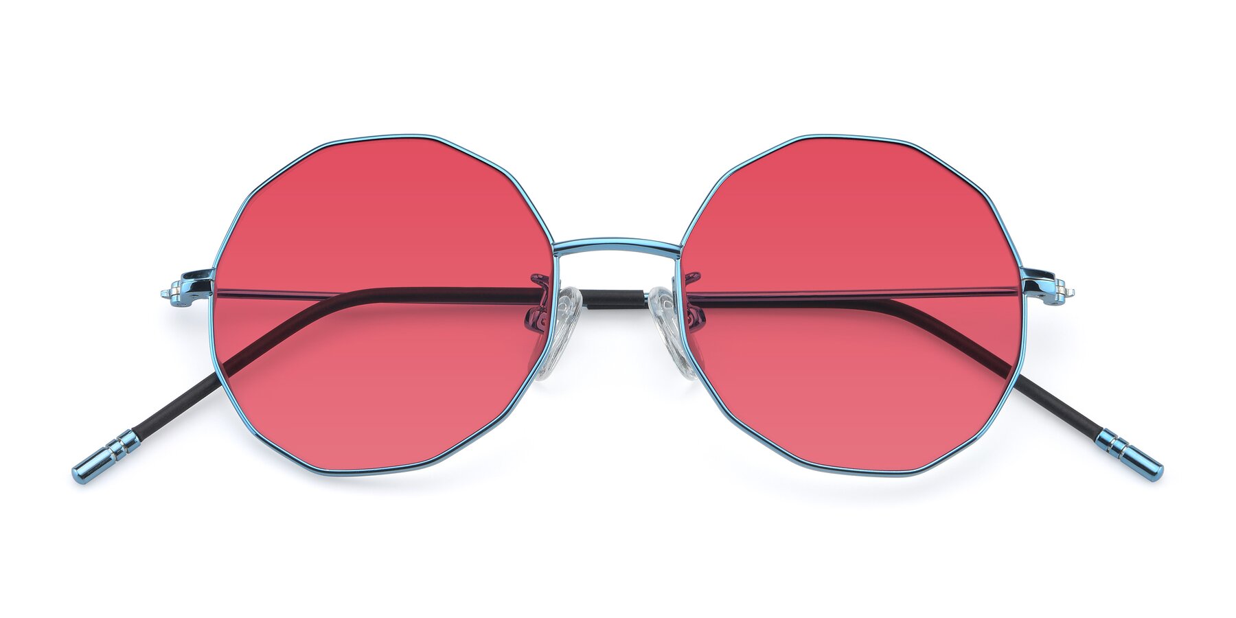 Folded Front of Dreamer in Blue with Red Tinted Lenses