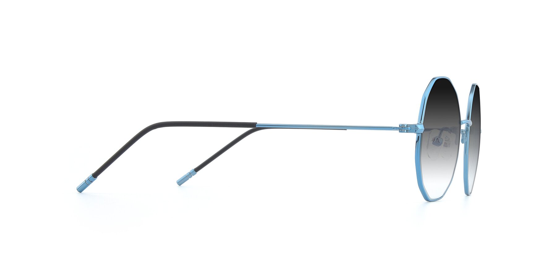 Side of Dreamer in Blue with Gray Gradient Lenses