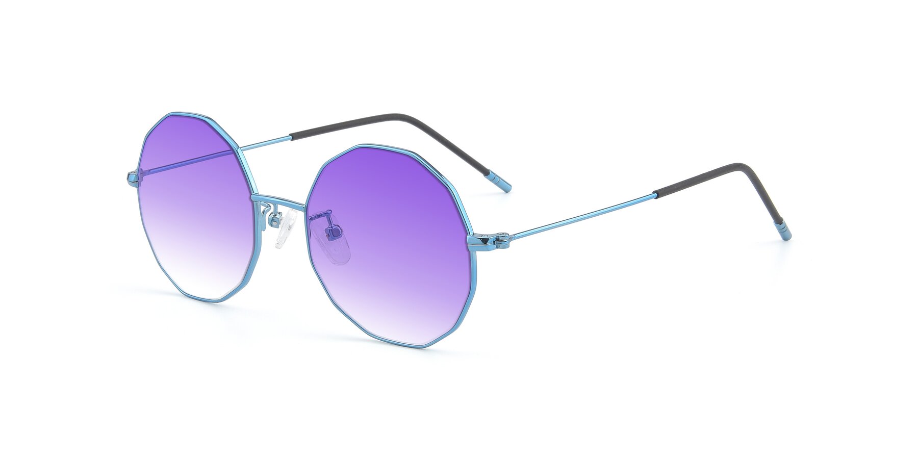 Angle of Dreamer in Blue with Purple Gradient Lenses