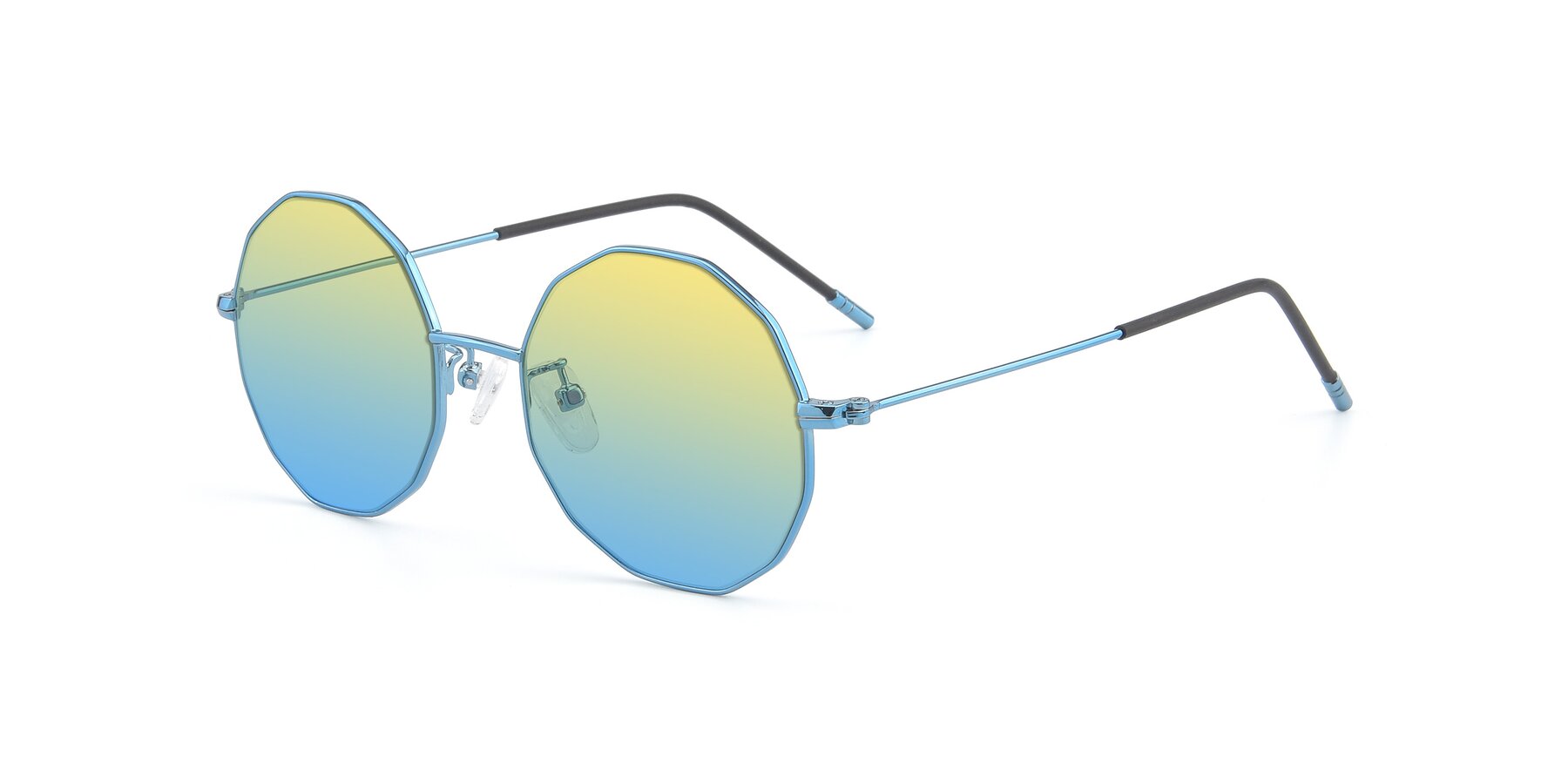 Angle of Dreamer in Blue with Yellow / Blue Gradient Lenses
