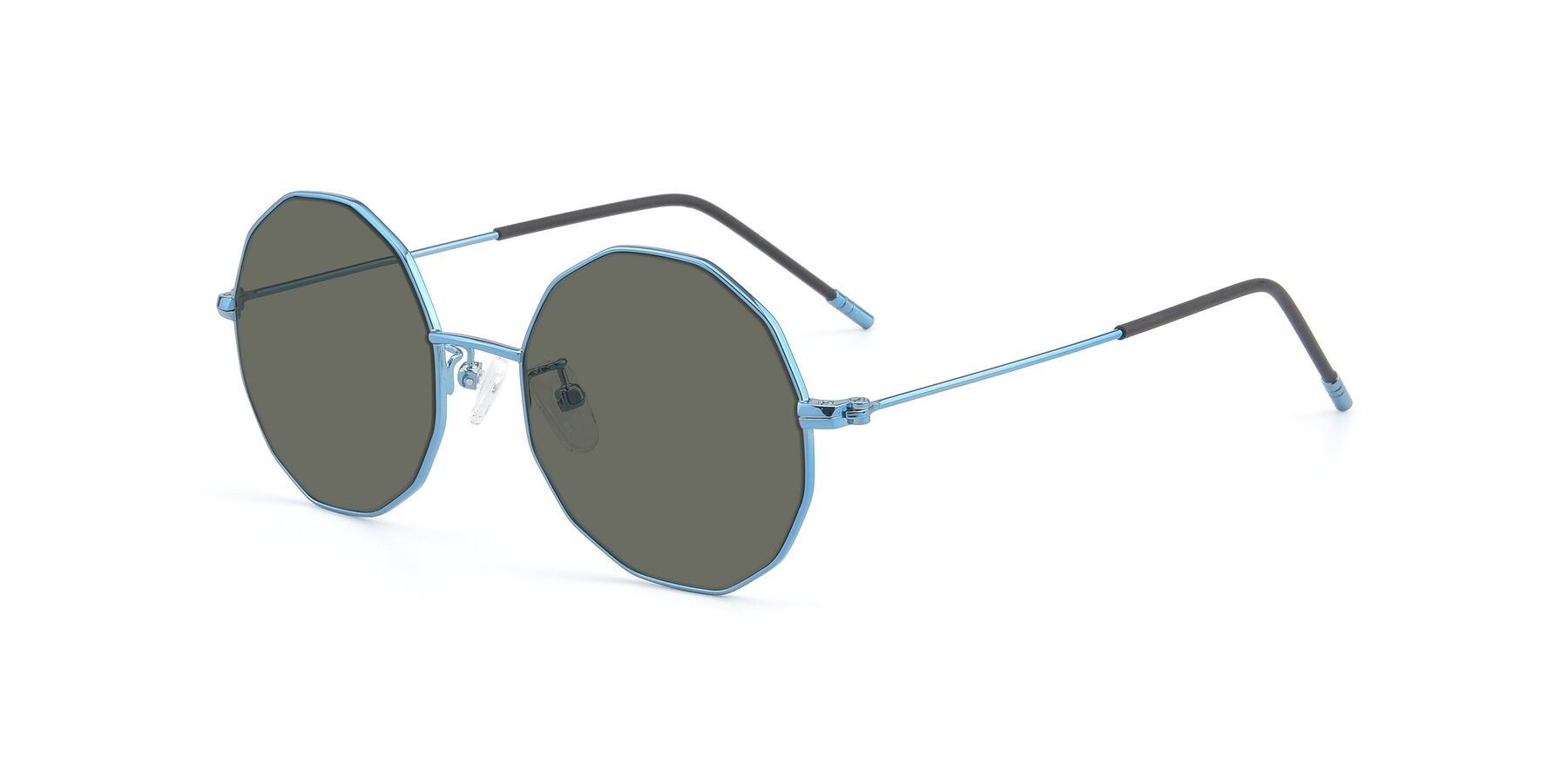 Angle of Dreamer in Blue with Gray Polarized Lenses