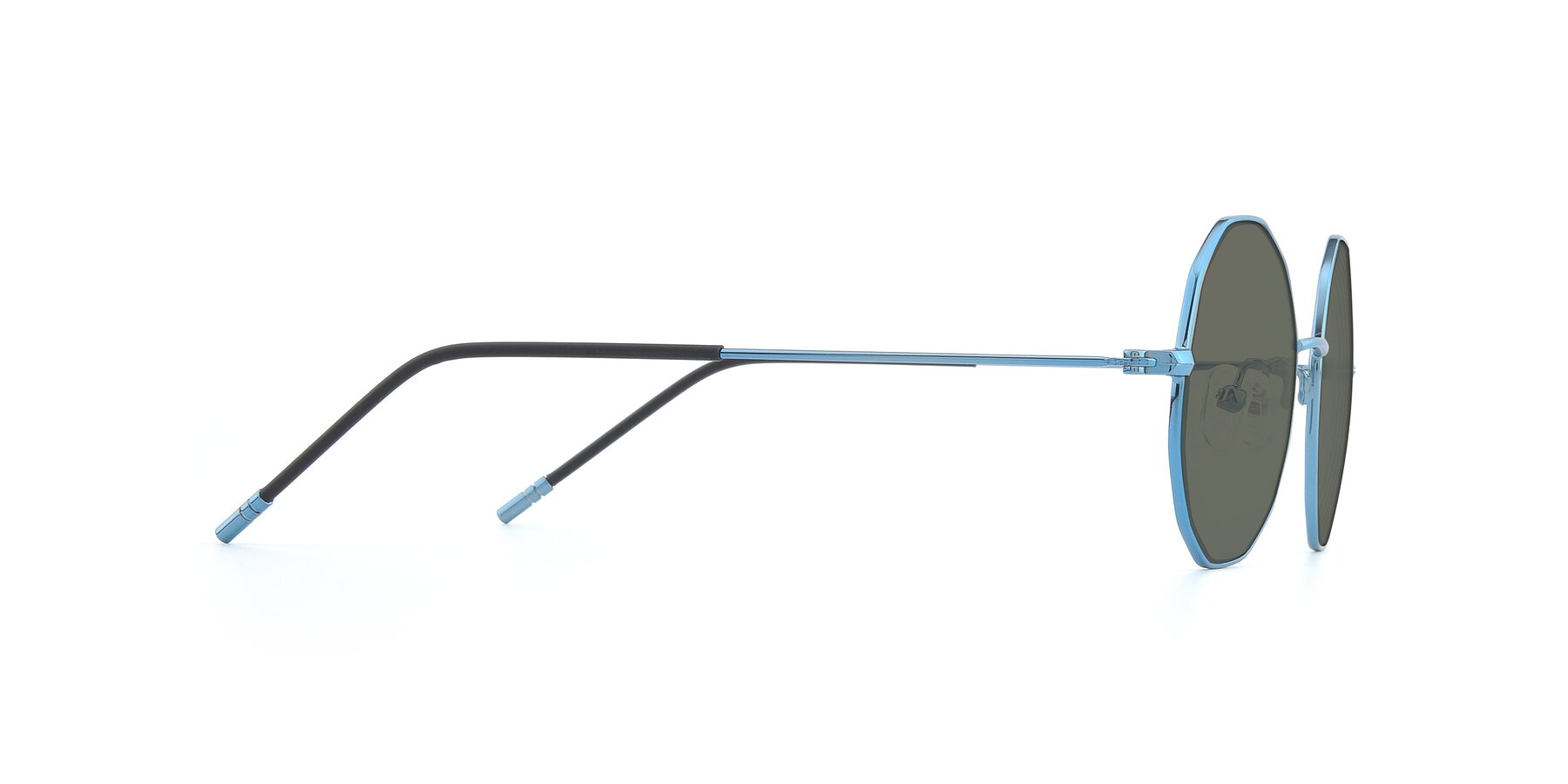 Side of Dreamer in Blue with Gray Polarized Lenses