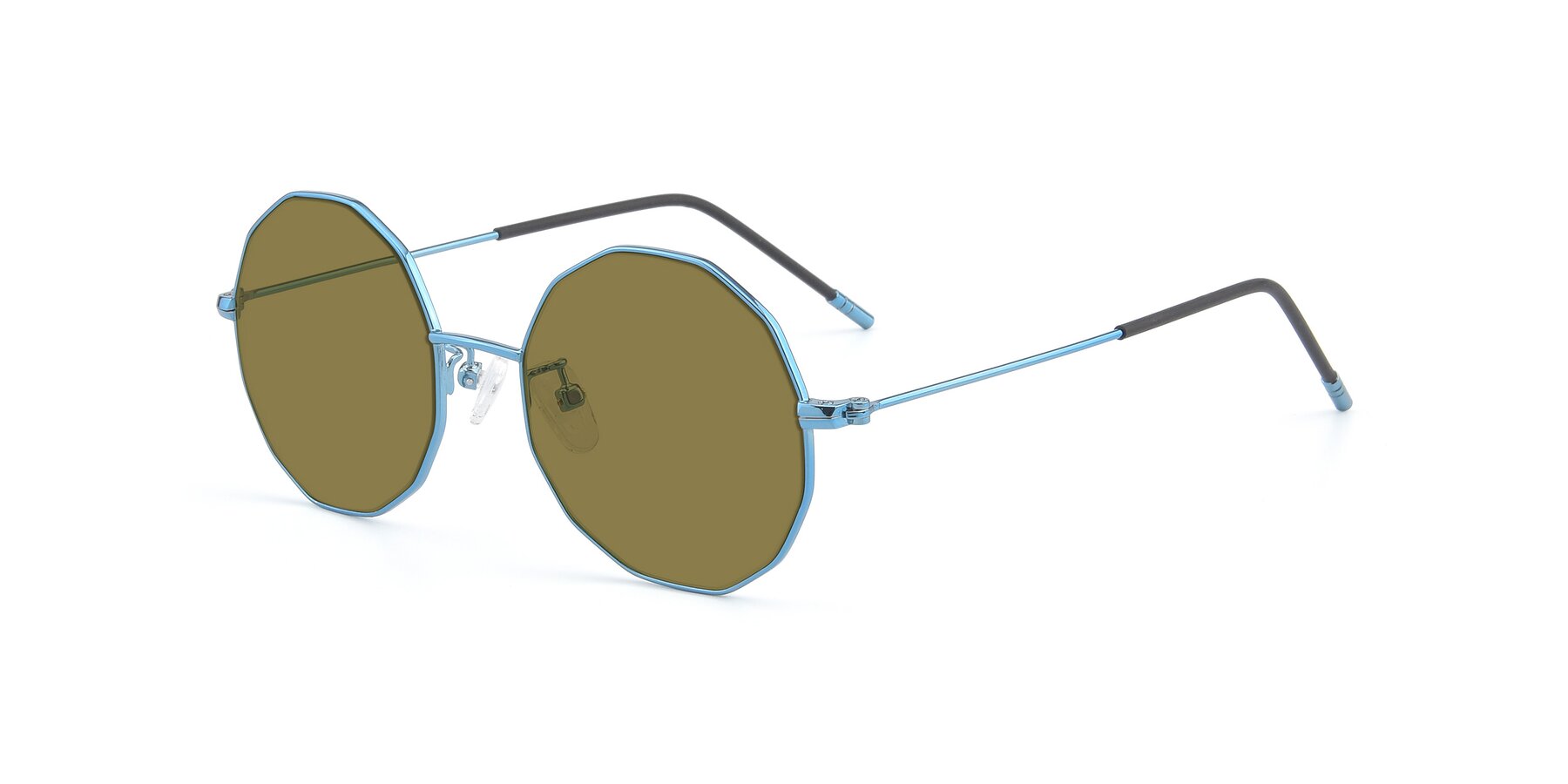 Angle of Dreamer in Blue with Brown Polarized Lenses