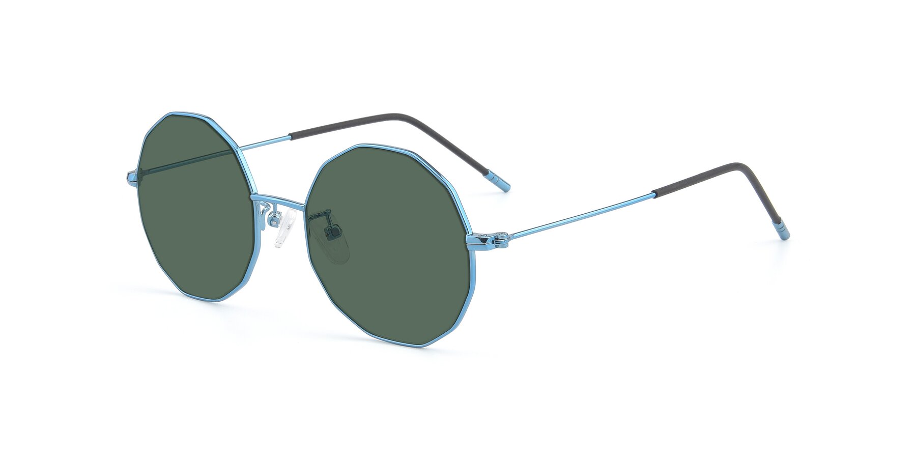 Angle of Dreamer in Blue with Green Polarized Lenses