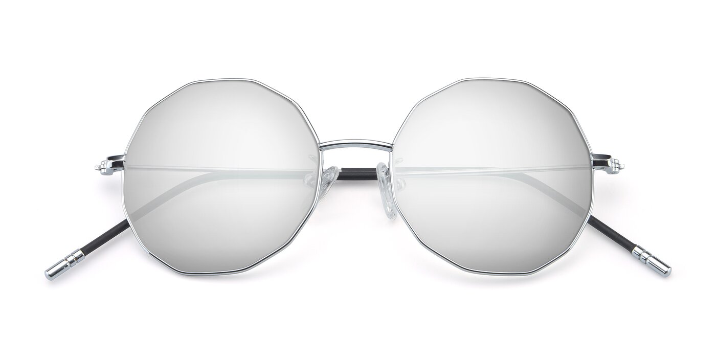 Dreamer - Silver Flash Mirrored Sunglasses