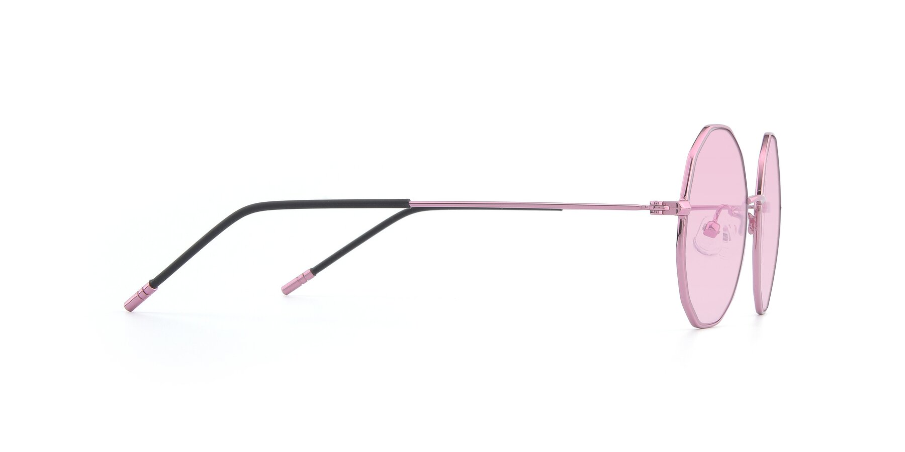 Side of Dreamer in Pink with Light Pink Tinted Lenses