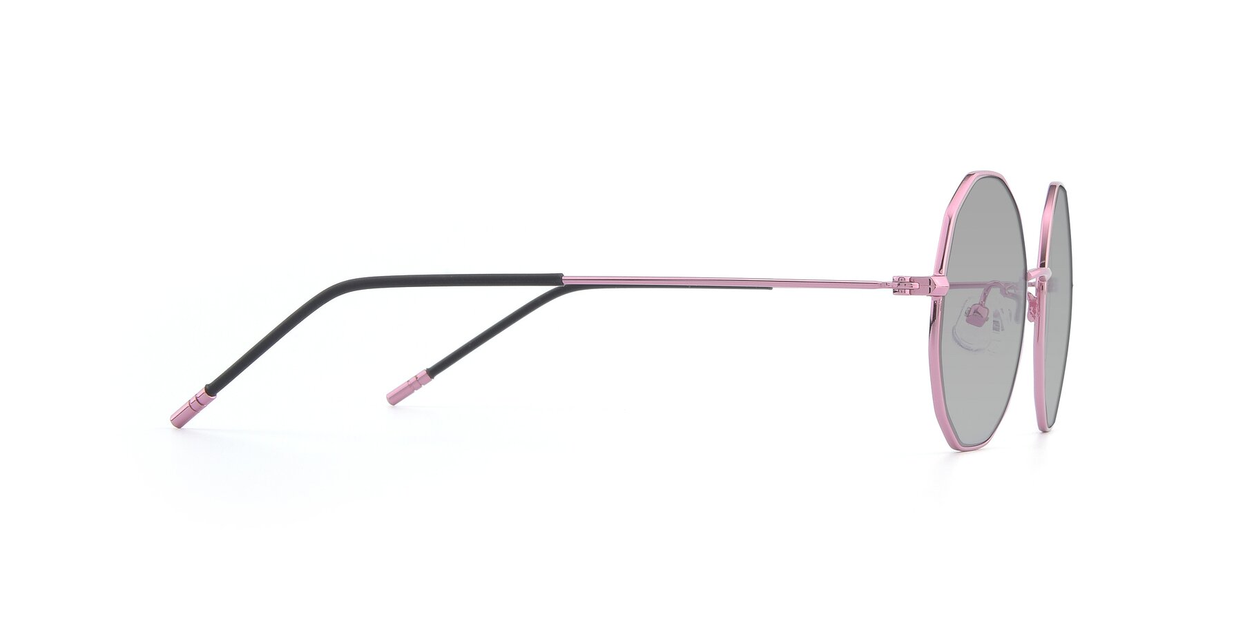 Side of Dreamer in Pink with Light Gray Tinted Lenses