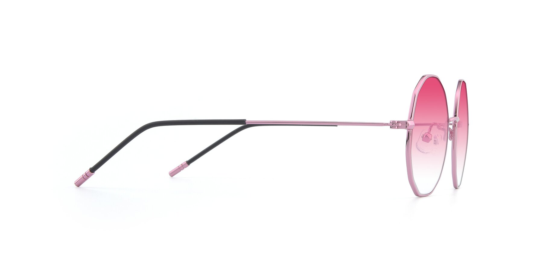 Side of Dreamer in Pink with Pink Gradient Lenses