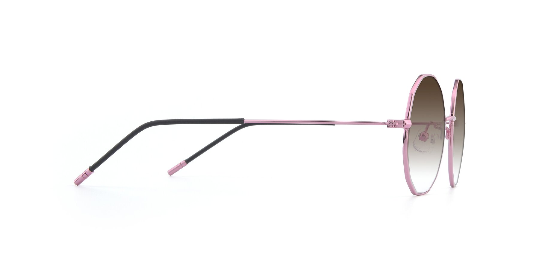 Side of Dreamer in Pink with Brown Gradient Lenses