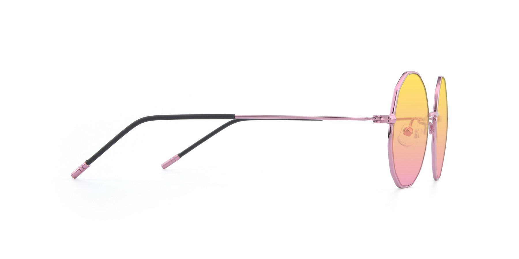 Side of Dreamer in Pink with Yellow / Pink Gradient Lenses