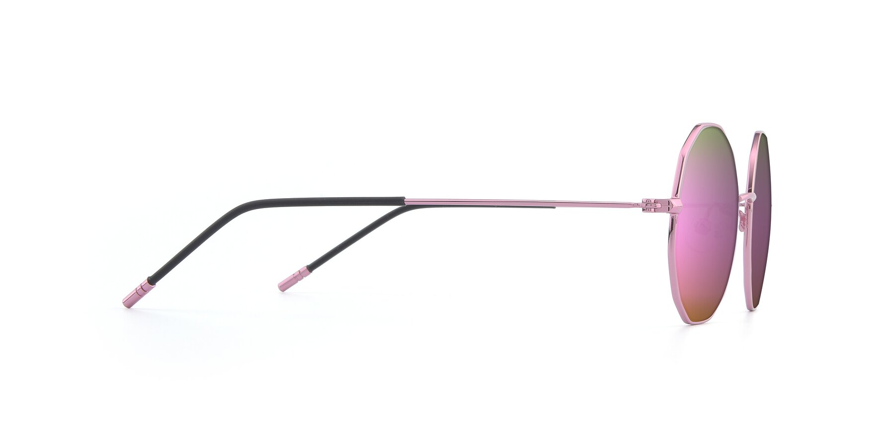 Side of Dreamer in Pink with Pink Mirrored Lenses
