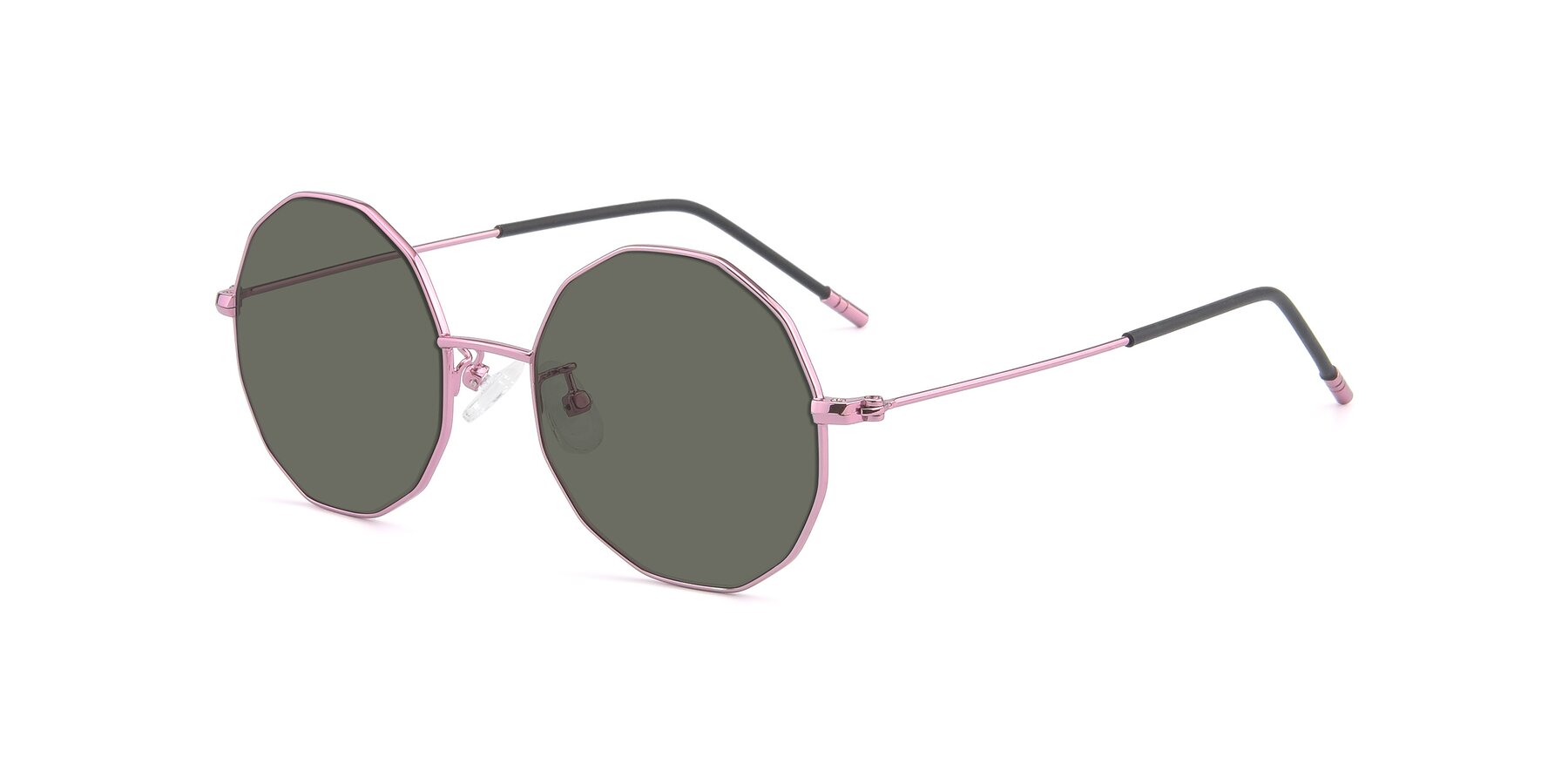 Angle of Dreamer in Pink with Gray Polarized Lenses