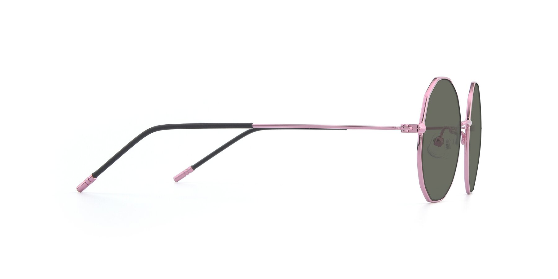 Side of Dreamer in Pink with Gray Polarized Lenses