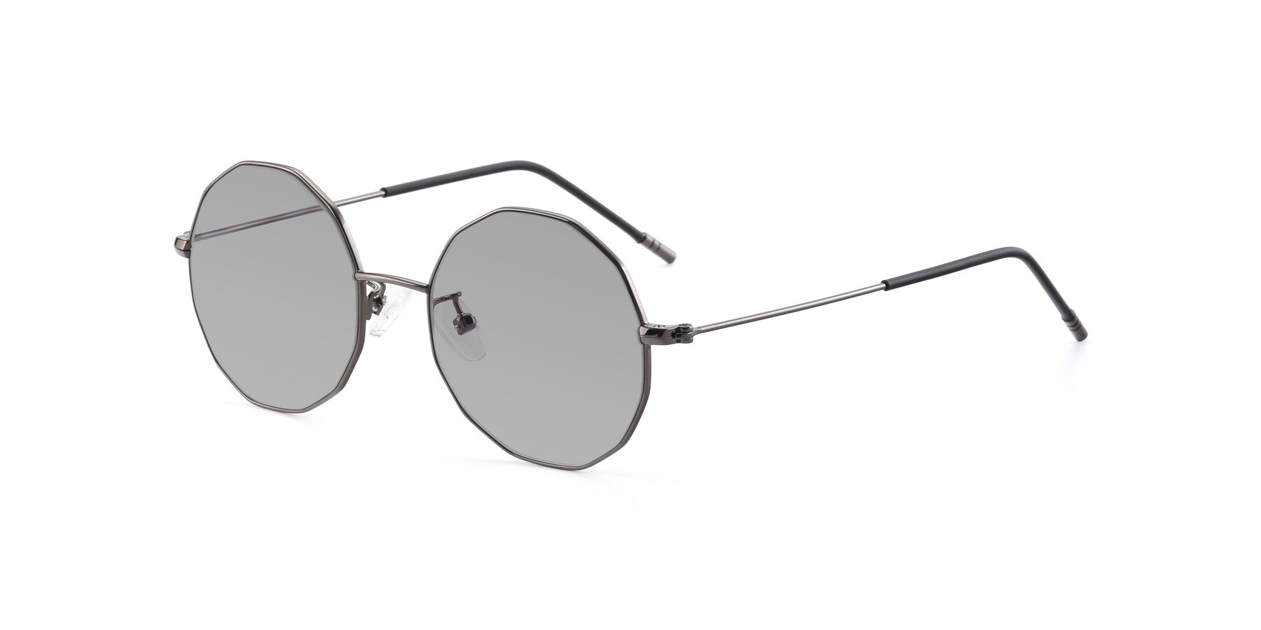 Angle of Dreamer in Gunmetal with Light Gray Tinted Lenses