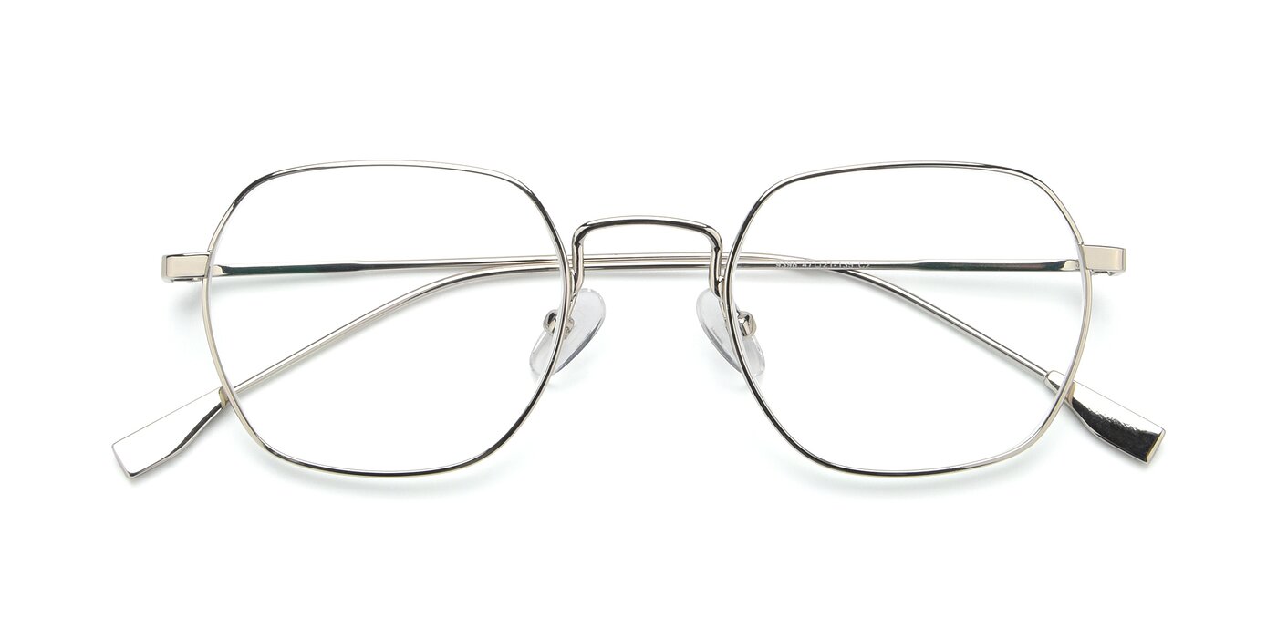 9398 - Silver Reading Glasses