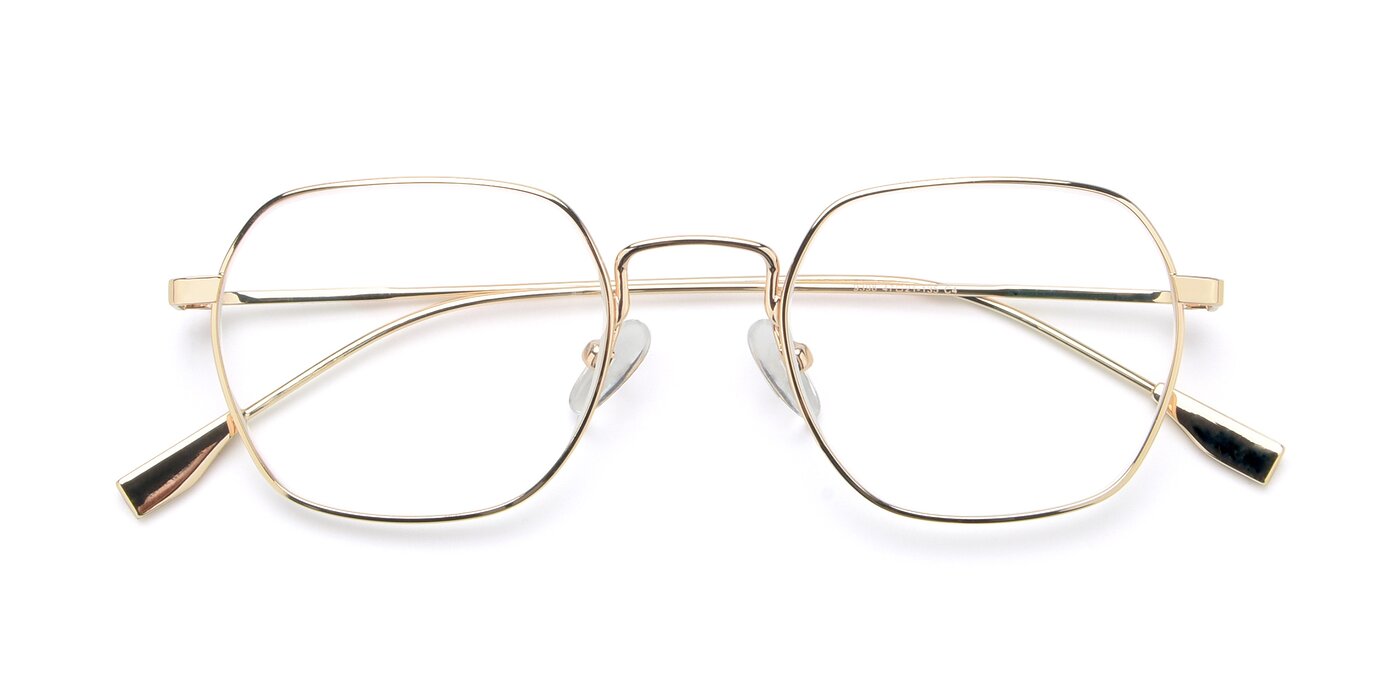 9398 - Gold Eyeglasses