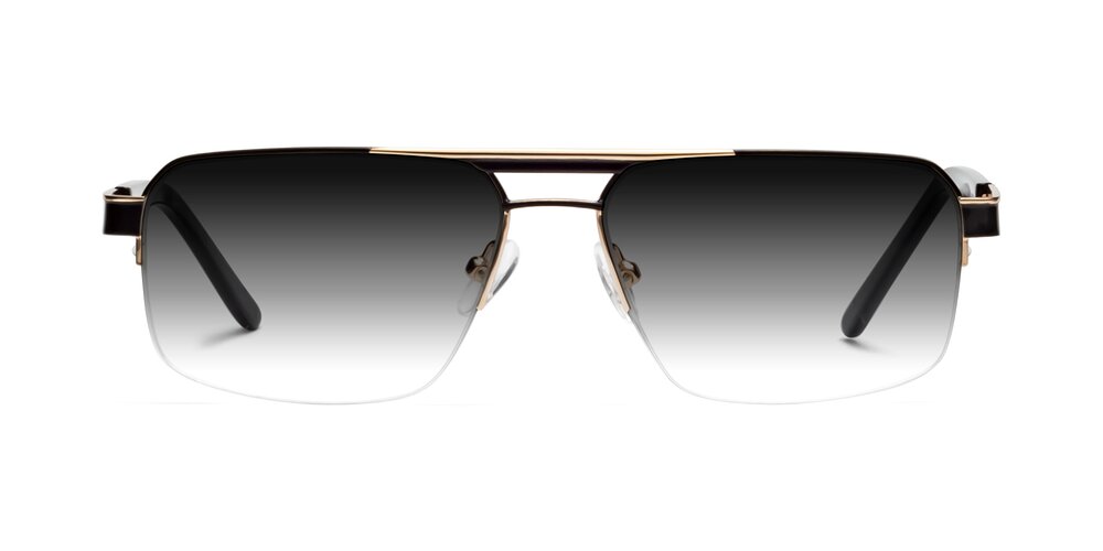 Chino - Black/Gold Gradient Sunglasses