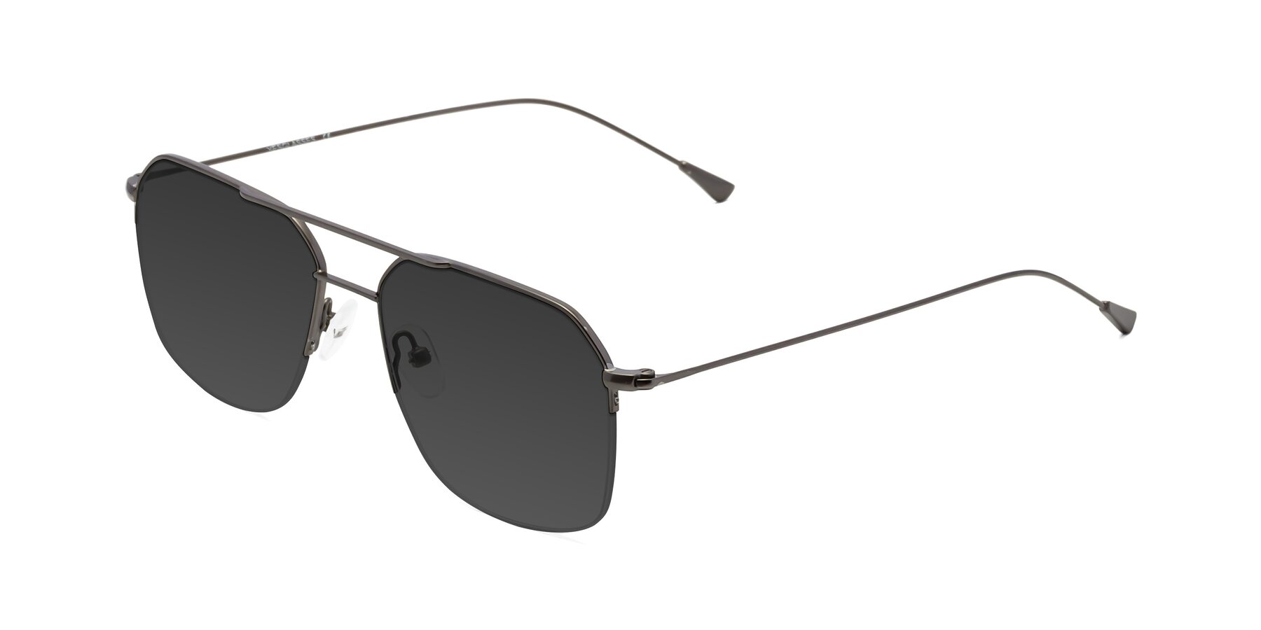 Angle of Largo in Gunmetal with Gray Tinted Lenses