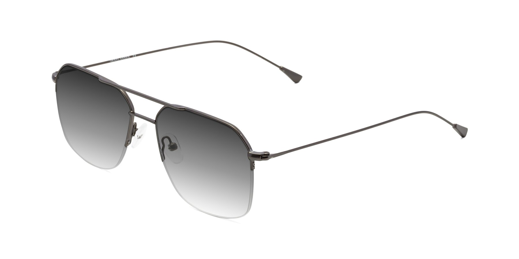 Angle of Largo in Gunmetal with Gray Gradient Lenses