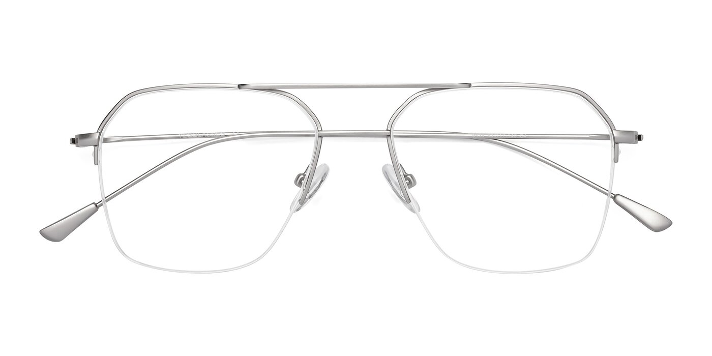 Largo - Silver Blue Light Glasses