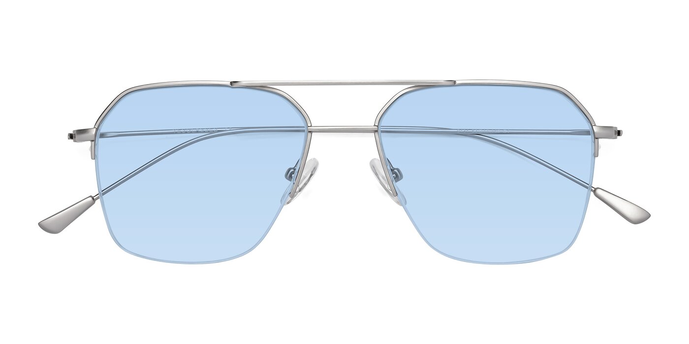 9434 - Silver Tinted Sunglasses