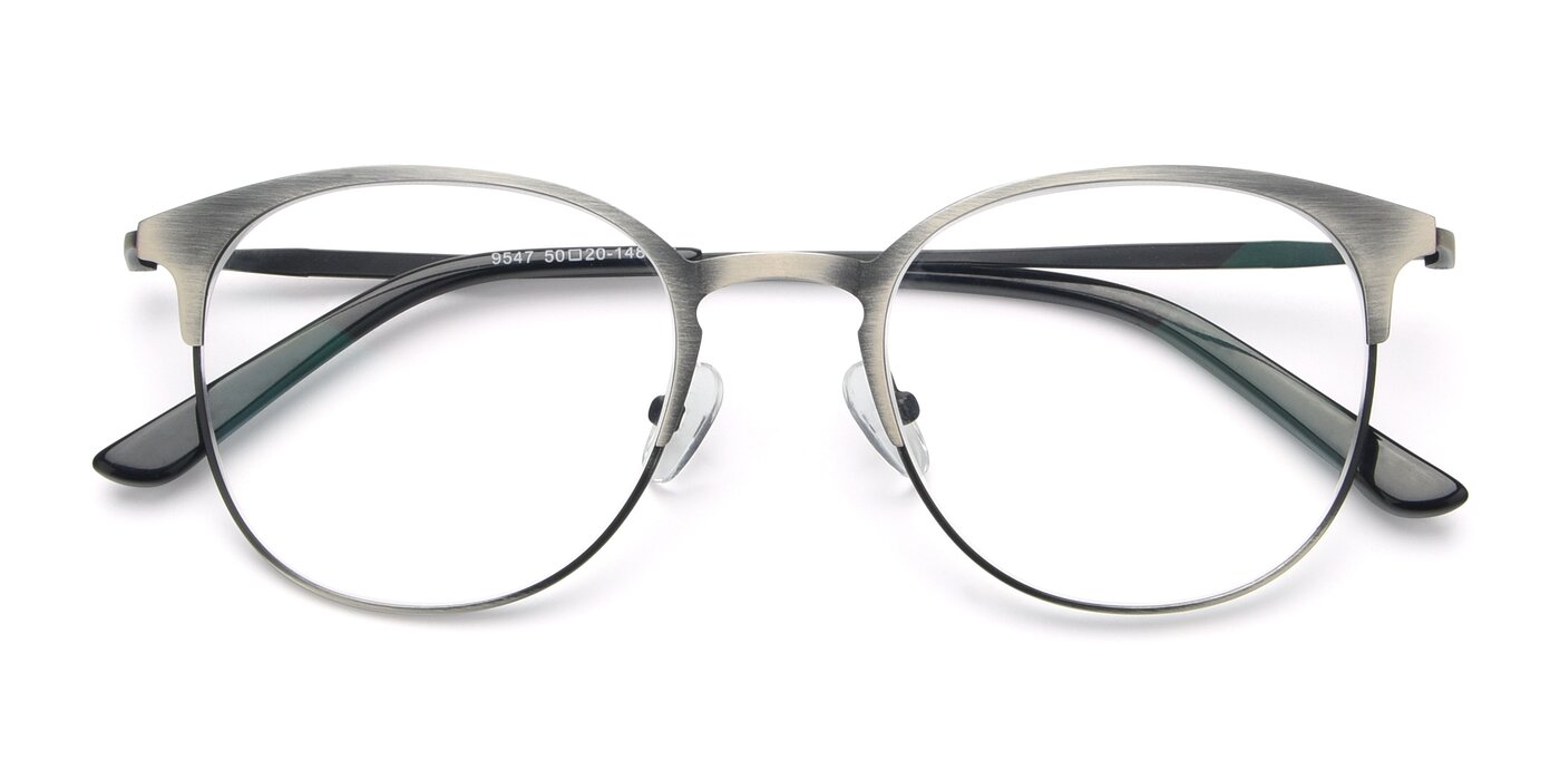 9547 - Antique Gunmetal Eyeglasses
