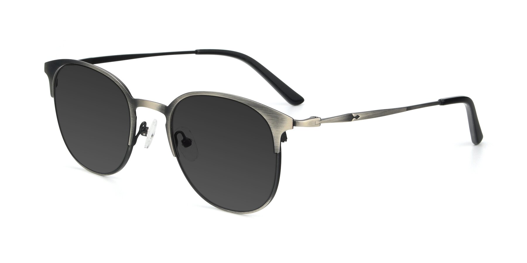 Angle of 9547 in Antique Gunmetal with Gray Tinted Lenses