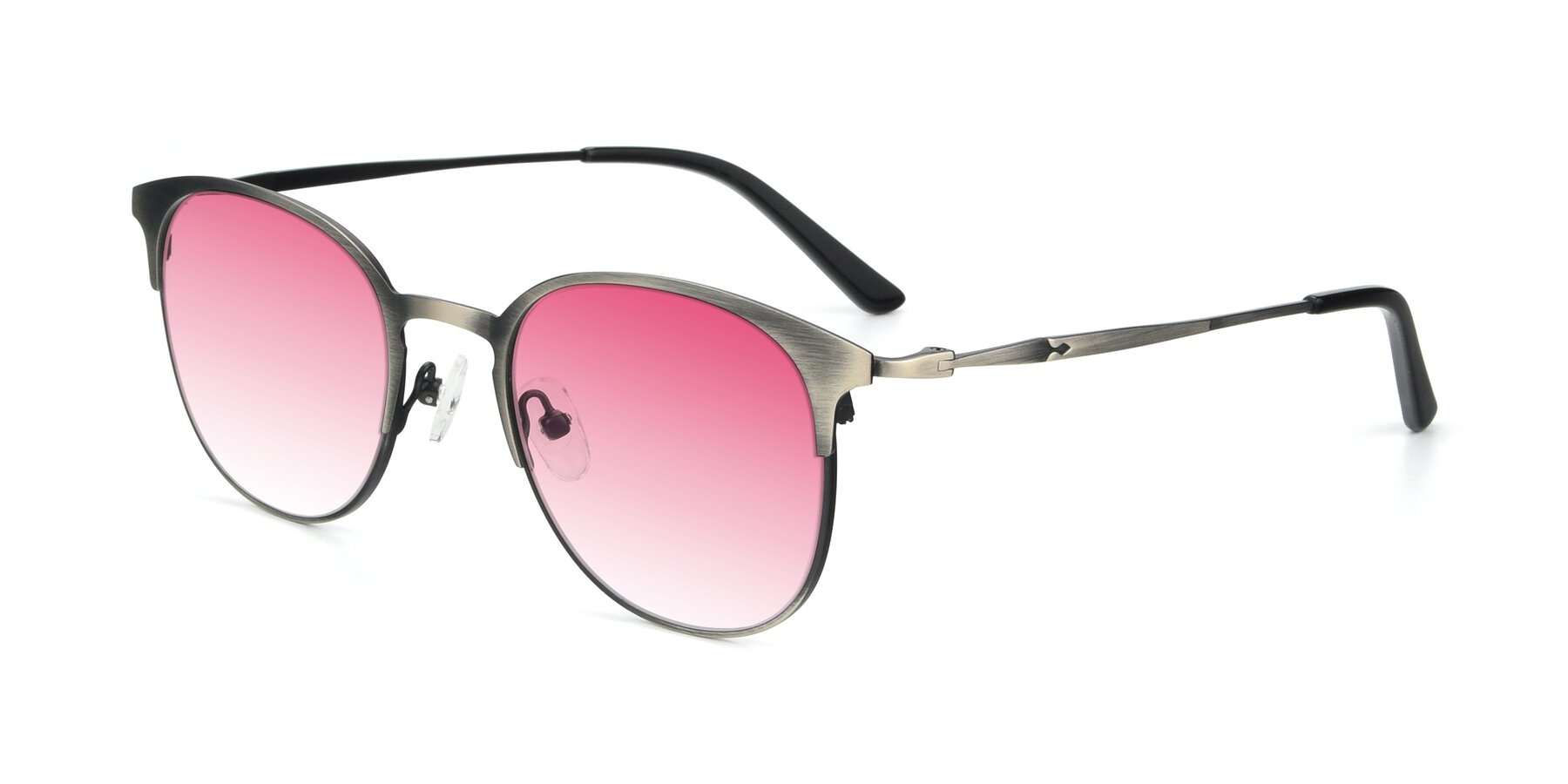 Angle of 9547 in Antique Gunmetal with Pink Gradient Lenses