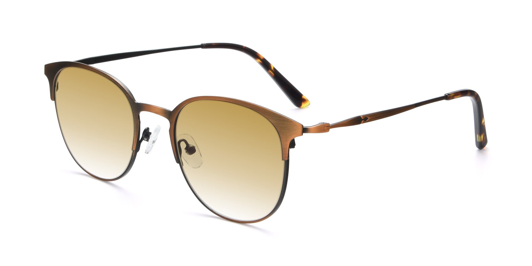 Angle of 9547 in Antique Bronze with Champagne Gradient Lenses
