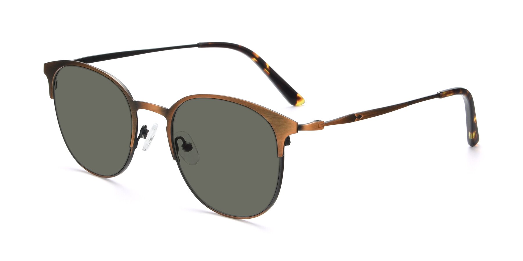 Angle of 9547 in Antique Bronze with Gray Polarized Lenses