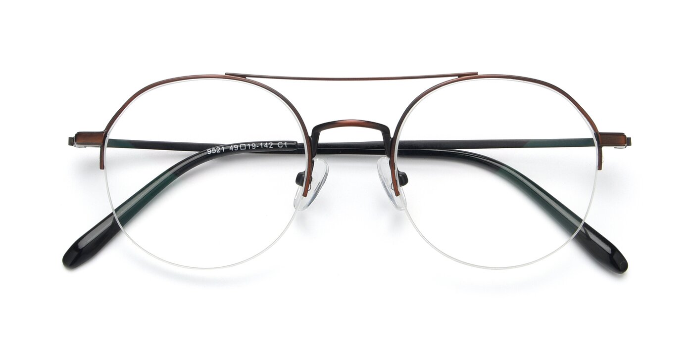 9521 - Brown Eyeglasses