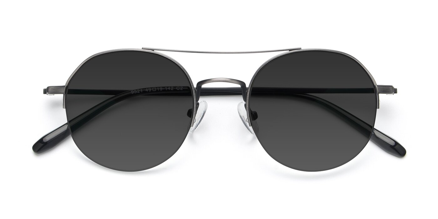 9521 - Gunmetal Tinted Sunglasses