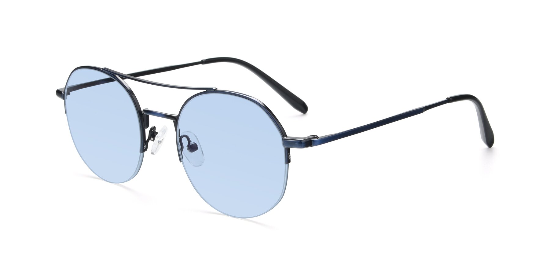 Angle of 9521 in Blue with Light Blue Tinted Lenses