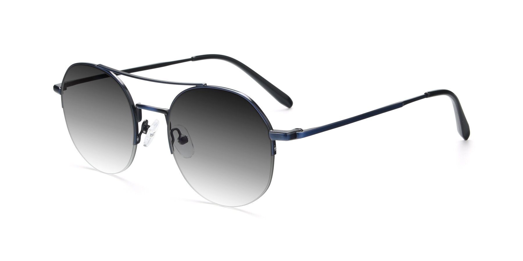 Angle of 9521 in Blue with Gray Gradient Lenses
